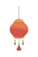 décoration de lanterne asiatique vecteur