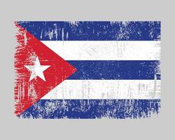 vecteur de drapeau de cuba