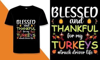 conception de t-shirt de thanksgiving avez-vous besoin d'une conception de t-shirt de typographie de thanksgiving pour une chemise pour votre magasin d'impression à la demande vecteur