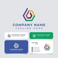 logo diamant coloré, adapté à toute entreprise. vecteur