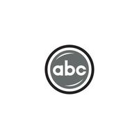 lettre abc logo ou conception d'icône vecteur