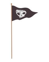 drapeau pirate vecteur