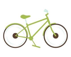 sport vélo vert vecteur