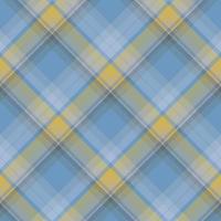 motif sans couture dans des couleurs bleues, grises et jaunes élégantes et discrètes pour le plaid, le tissu, le textile, les vêtements, la nappe et d'autres choses. image vectorielle. 2 vecteur