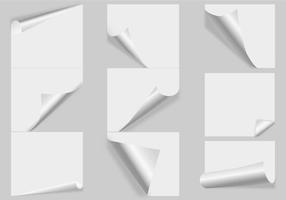 Collection Réaliste Feuille Blanche De Papier. Format A4 Papier Mis  Illustration . Rendu 3d Sur Fond Clip Art Libres De Droits, Svg, Vecteurs  Et Illustration. Image 77349324