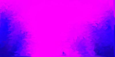 Disposition de triangle poly violet clair, rose. vecteur