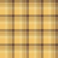 motif sans couture dans des couleurs discrètes élégantes de jaune clair et foncé et marron pour plaid, tissu, textile, vêtements, nappe et autres choses. image vectorielle. vecteur