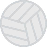 illustration vectorielle de volley-ball sur fond.symboles de qualité premium.icônes vectorielles pour le concept et la conception graphique. vecteur