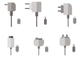 Vector de chargeur de téléphone