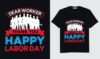 conception de t-shirt de la fête du travail, conception de t-shirt de la fête du travail heureuse, conception de t-shirt de la fête du travail internationale, conception de t-shirt de l'union de la fête du travail, conception de t-shirt de la fête du travail mondiale, vecteur de la fête du travail