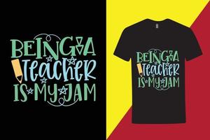 t-shirt de typographie créative pour lycéen, t-shirt de 1ère année - t-shirt cool de 2e année, t-shirt d'école. vecteur