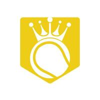 création de logo vectoriel tennis king.