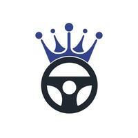 création de logo vectoriel drive king.