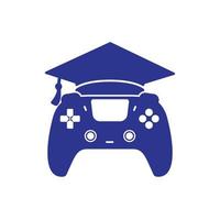 création de logo vectoriel d'éducation de jeu.