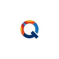 lettre q. logo vecteur