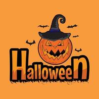 conception de t shirt halloween dessin animé mignon horreur dessiné à la main vecteur