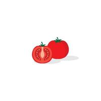 vecteur de logo de tomate