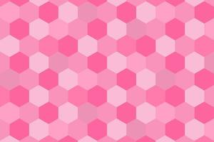abstrait hexagonal rose. illustration vectorielle. vecteur