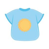 icône de chemise de bébé vecteur