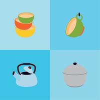 icônes d'ustensiles de cuisine