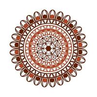 motif floral mandala vecteur