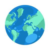 globe carte du monde