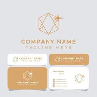 logo lettre av diamant, adapté à toute entreprise liée aux diamants avec les initiales av ou va. vecteur