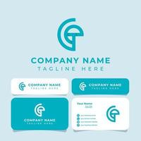 logo monogramme lettre ge, convient à toute entreprise. vecteur