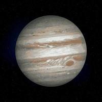 jupiter planète réaliste vecteur