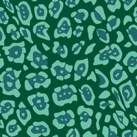 motif vectoriel sans couture de peau de tons verts abstraits de jaguar. design de fond, décoration textile, imprimé animalier.