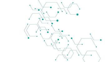 fond de vecteur abstrait hexagone