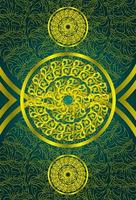conception originale de tapis persan, texture vectorielle tribale vecteur