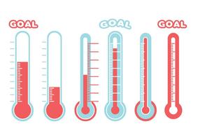 Vector Thermomètre Goal