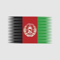 vecteur de drapeau afghanistan. drapeau national