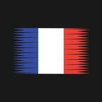 vecteur de drapeau de France. drapeau national