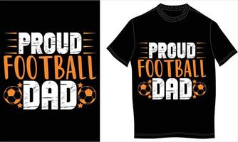 conception de t-shirt de football vecteur