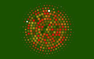 modèle vectoriel vert clair, rouge dans un style carré.