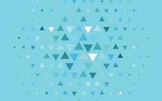 disposition de vecteur bleu clair avec des lignes, des triangles.