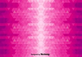 Fond abstrait avec des triangles roses vecteur