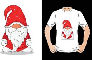 icônes et graphiques d'art vectoriel gnome de noël