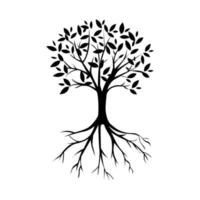 icône d'arbre généalogique, illustration vectorielle d'arbre, réunion de famille vecteur
