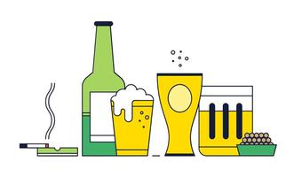 Vecteur de bière gratuit