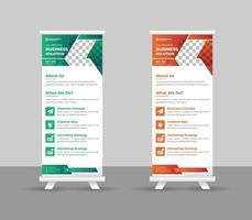 business roll up banner stand template design, supports portables modernes corporate roll-up banner layout, pull up, vector illustration, business flyer, brochure, corporate banner