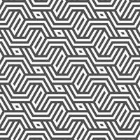 motif de lignes abstraites de forme géométrique sans soudure vecteur