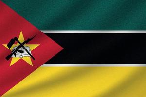 drapeau national du mozambique vecteur