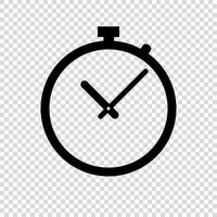 horloge icône illustration vectorielle vecteur