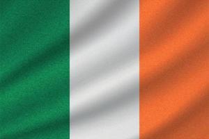 drapeau national de l'irlande vecteur