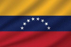 drapeau national du venezuela vecteur