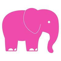vecteur d'illustration d'icône d'éléphant
