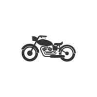 illustration de conception de logo icône moto vecteur